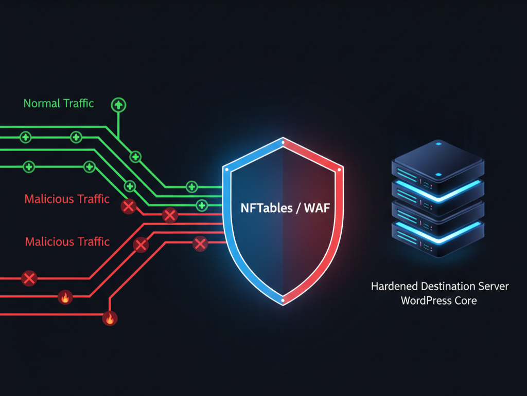 WAF blocking malicious bots